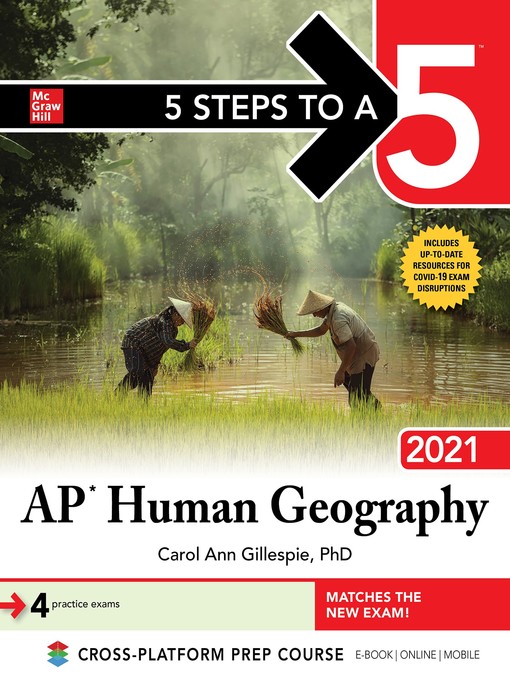 Title details for 5 Steps to a 5: AP Human Geography 2021 by Carol Ann Gillespie - Available